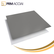 Tagliere In Acciaio Inox 400x500 Mm - Spianatoia Professionale Per Pizza, Pane E Dolci, Made In Italy - Foto 5